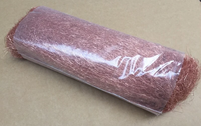Copper Wool - 500g Pack. Supplied in a clear polysleeve.
						Copper wool is used for filtration, plugging holes for rodent/bird control and general abrasive work where other materials are unsuitable. 