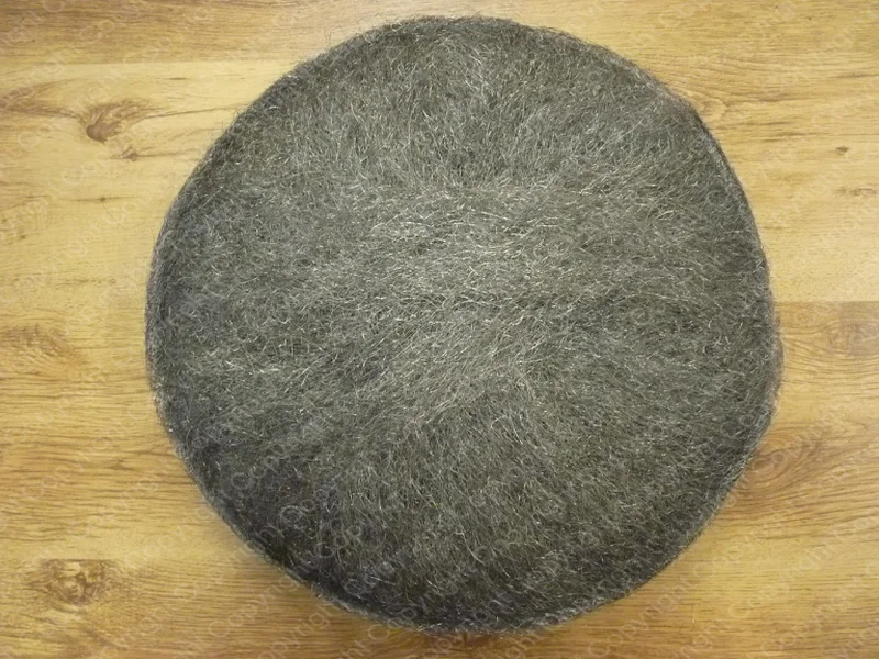 17" (432mm) Steel Wool Floor Pads x 10