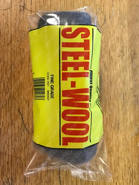 Medium size Steel Wool Rolls available in Fine, Medium or Coarse Grades